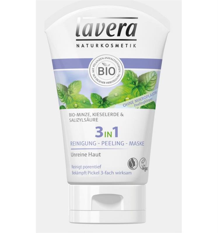 3 in 1 Curatare Peeling Masca Lavera 125ml