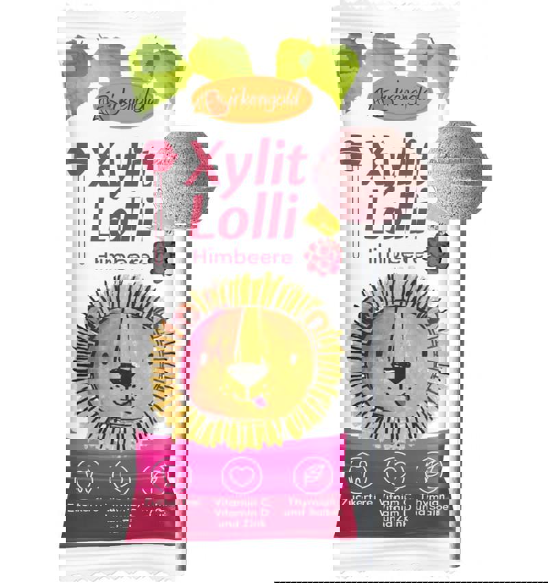 Acadea din Xylitol cu Zmeura 6 grame Birkengold