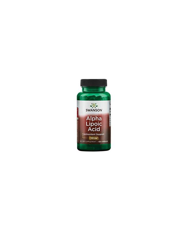 Acid Alpha Lipoic 100mg Swanson Vitaking 120cps