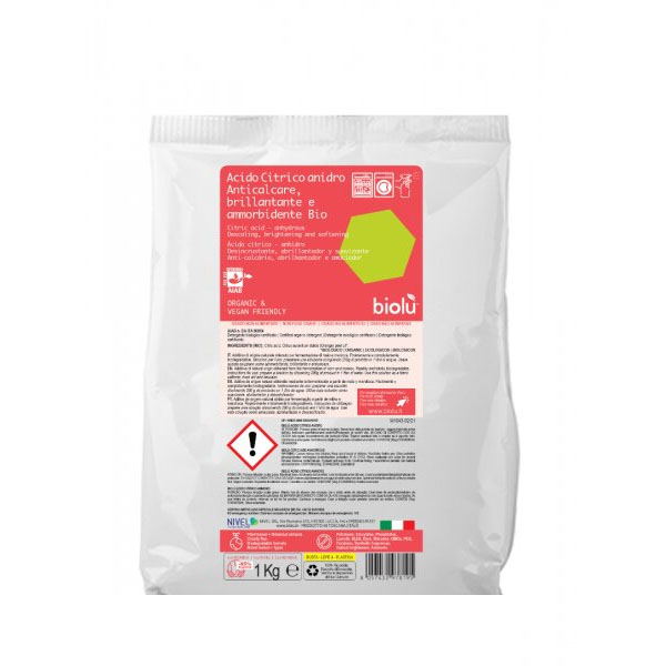 Acid Citric Pentru Rufe Bio 1 kilogram Biolu