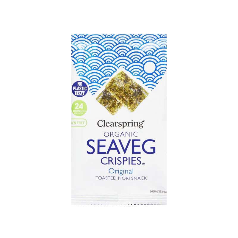 Alge Nori Snack Original Bio 4 grame Clearspring