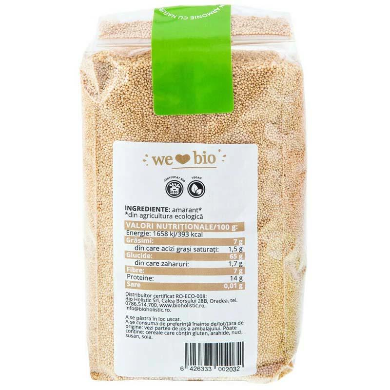 Amarant Bio 500 grame Obio