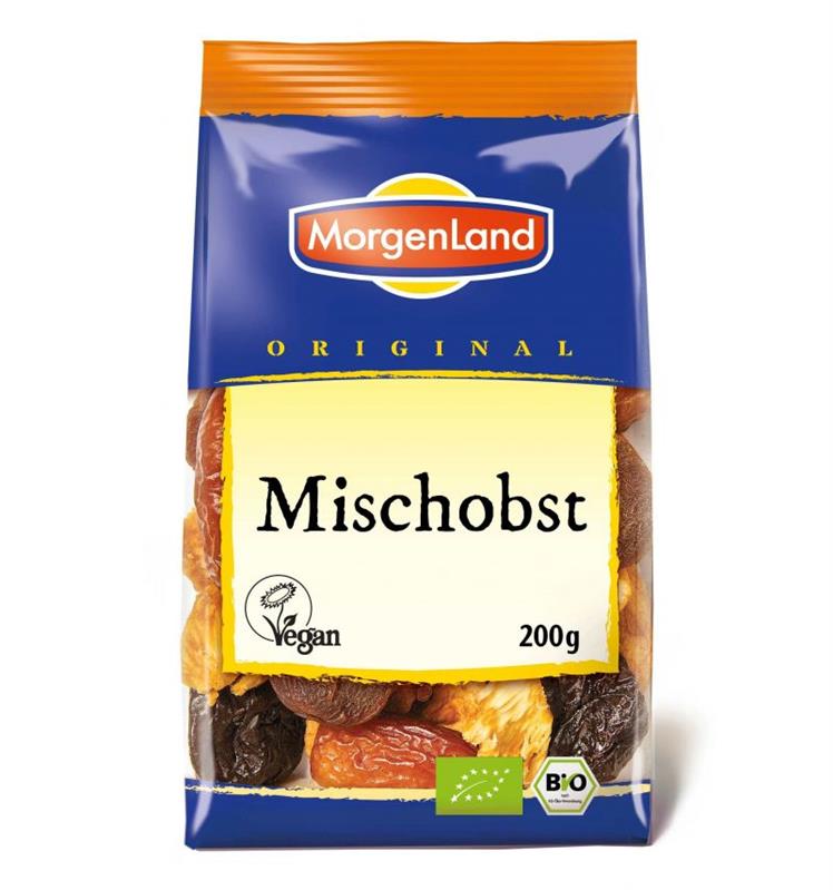 Amestec Bio de Fructe Uscate MorgenLand 200gr