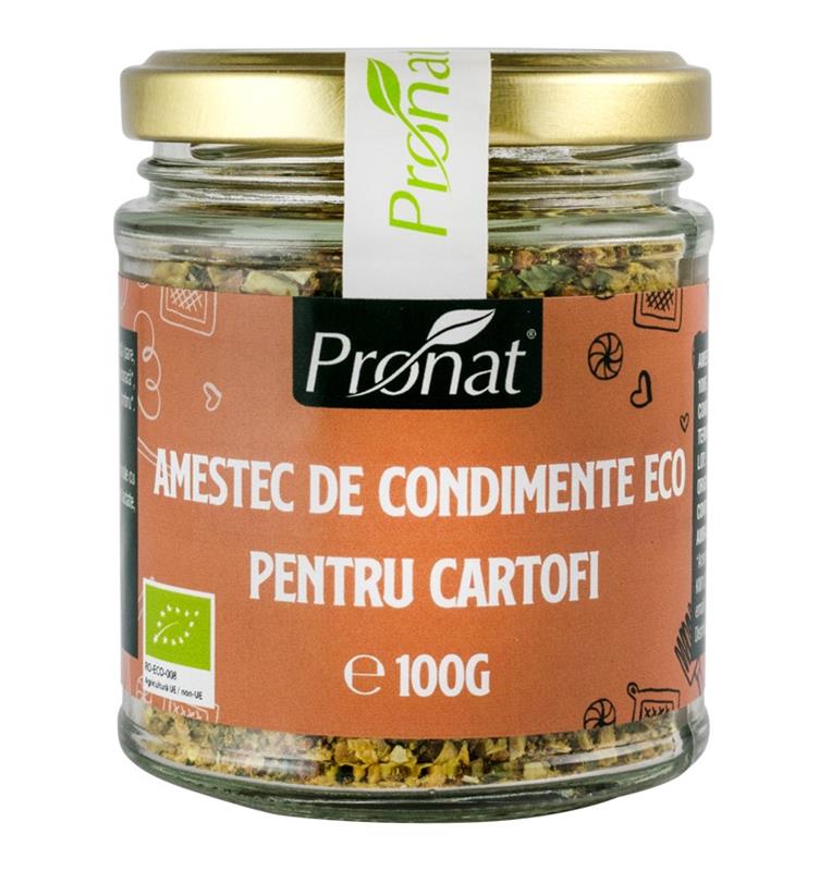 Amestec de Condimente pentru Cartofi Bio 100 grame Pronat