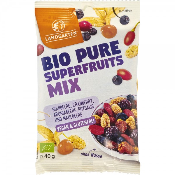 Amestec de Superfructe Pure Bio 40gr Landgarten