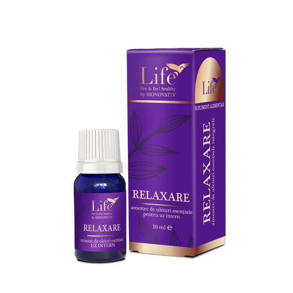Amestec de Uleiuri Esentiale Relaxare 10 mililitri Bionovativ