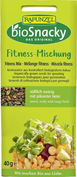 Amestec Fitness de Seminte pentru Germinat Bio 40gr Rapunzel