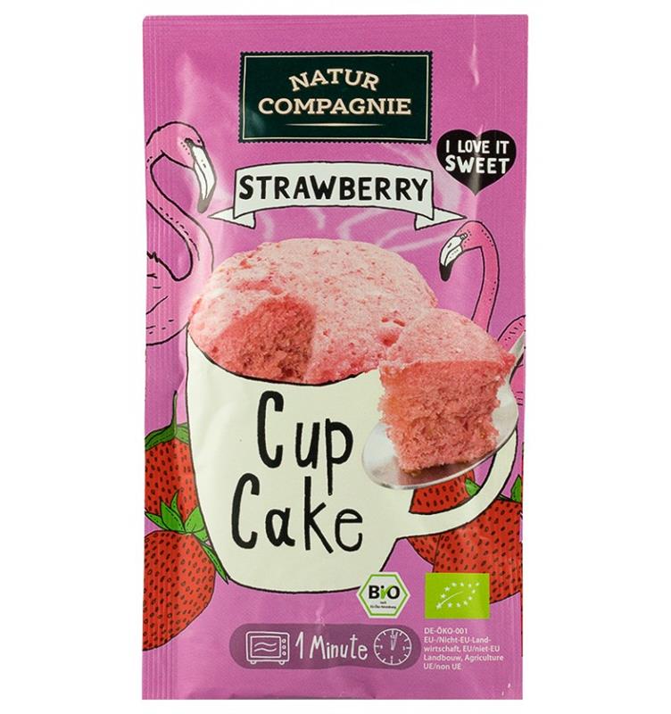 Amestec pentru Briosa cu Capsuni Bio 50gr Natur Compagnie