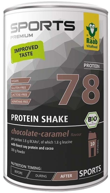 Amestec Proteic de Ciocolata cu Caramel Bio 300gr Raab