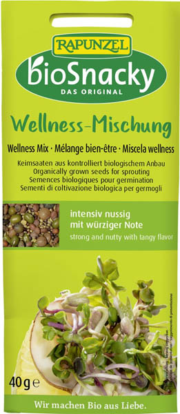 Amestec Wellness de Seminte pentru Germinat 40gr Rapunzel