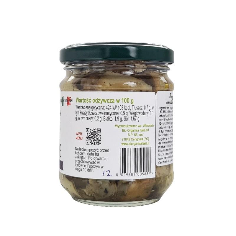 Anghinare la Gratar in Ulei Bio 190 grame Bio Organica Italia