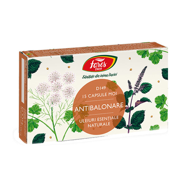 Antibalonare 15 capsule moi Fares