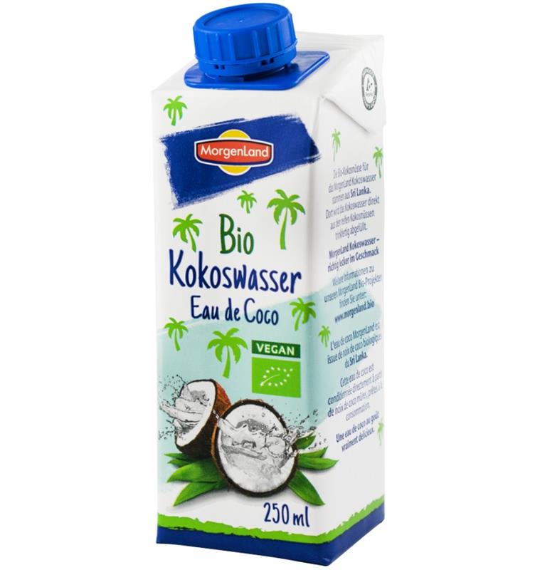 Apa de Cocos Bio 250 mililitri MorgenLand