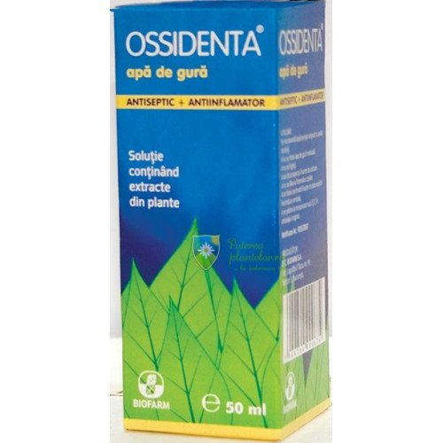 Apa de Gura Ossidenta Biofarm 50ml