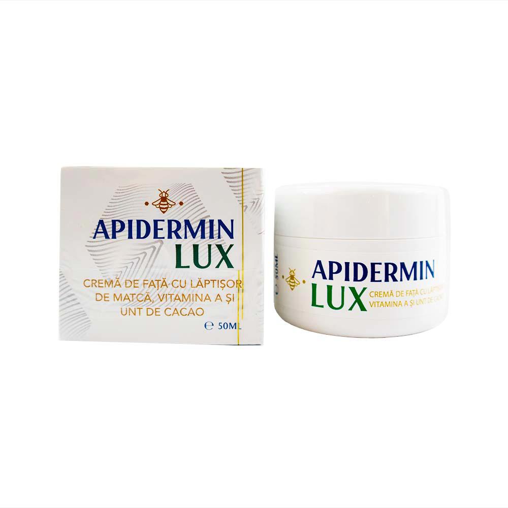 Apidermin Lux Crema de fata cu Laptisor Matca Complex Apicol 50ml