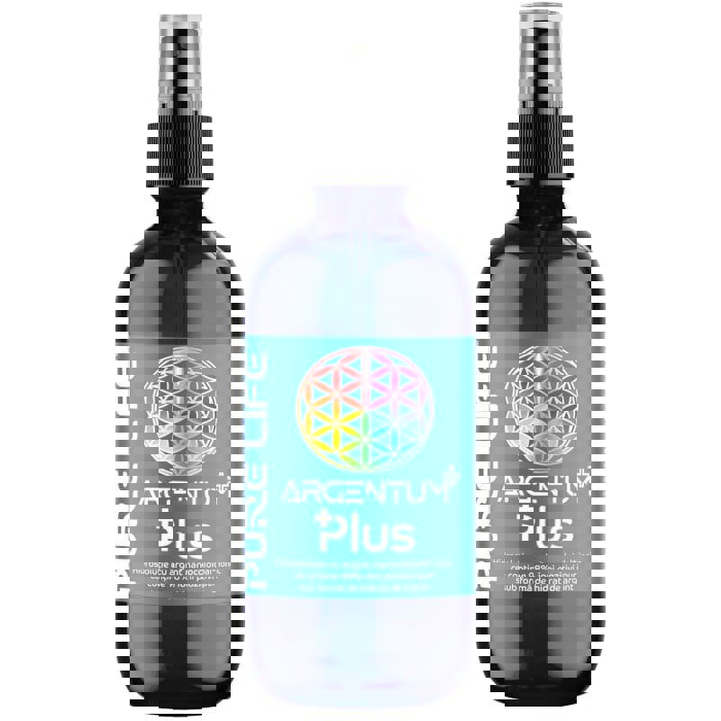 Argint Coloidal ARGENTUM Plus 20ppm cu Pulverizator 120 mililitri Pure Life