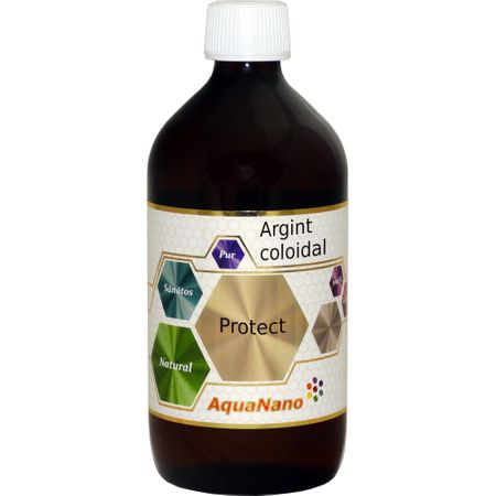 Argint Coloidal AquaNano Protect 15ppm 480ml Aghoras