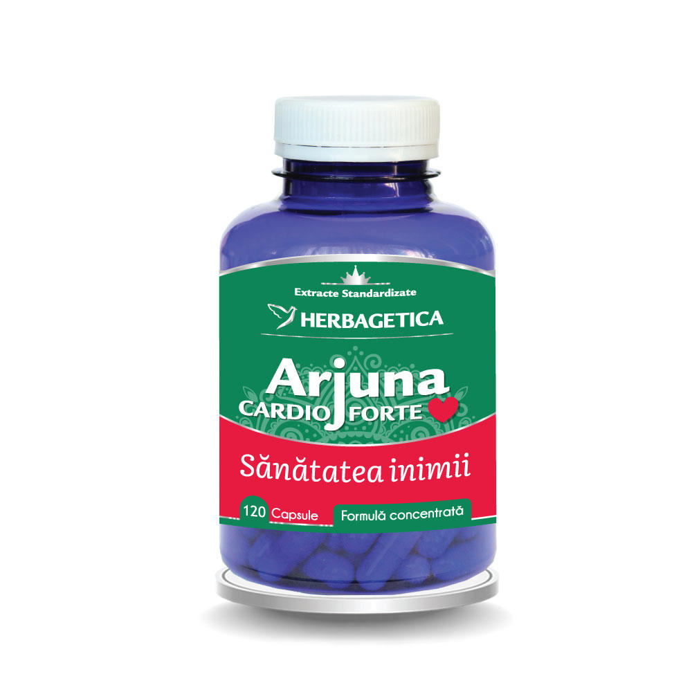 Arjuna Cardio Forte 120 capsule Herbagetica