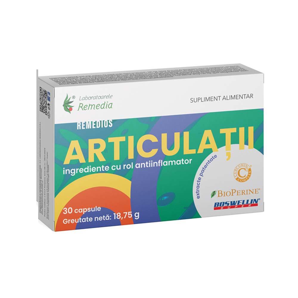 Articulatii Remedios 30 capsule Laboratoarele Remedia