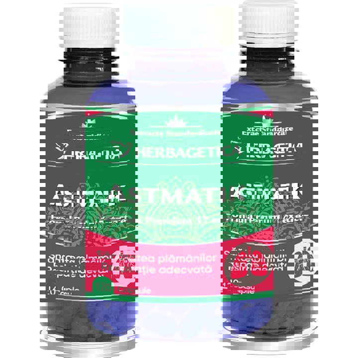 Astmatik 120 capsule Herbagetica