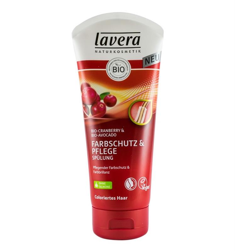 Balsam Bio pentru Par Vopsit cu Merisor si Avocado Lavera 200ml