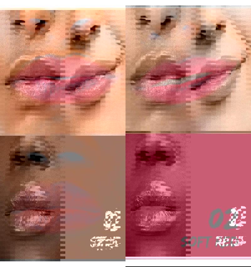 Balsam de Buze Bio 02 Soft Red 7 grame Sante