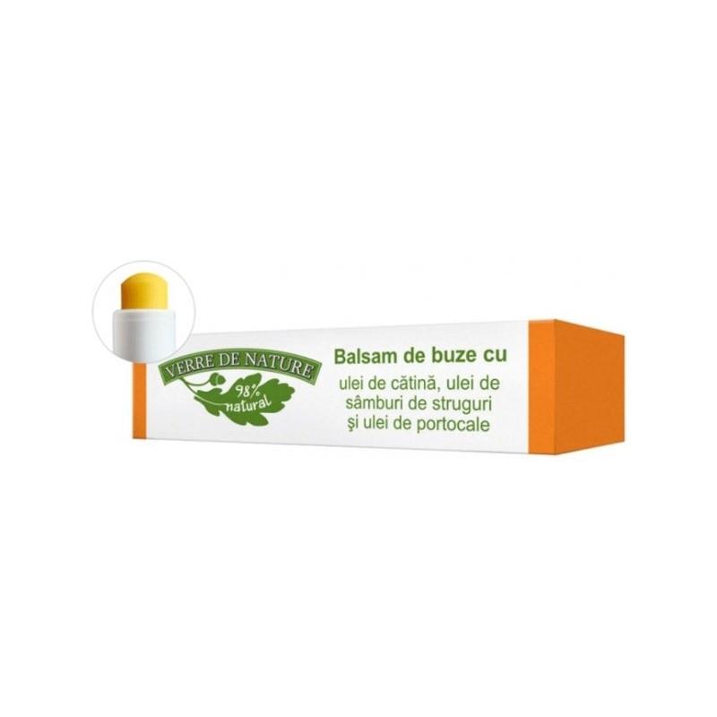 Balsam de Buze cu Catina, Samburi de Struguri si Portocale 4.8 grame Manicos