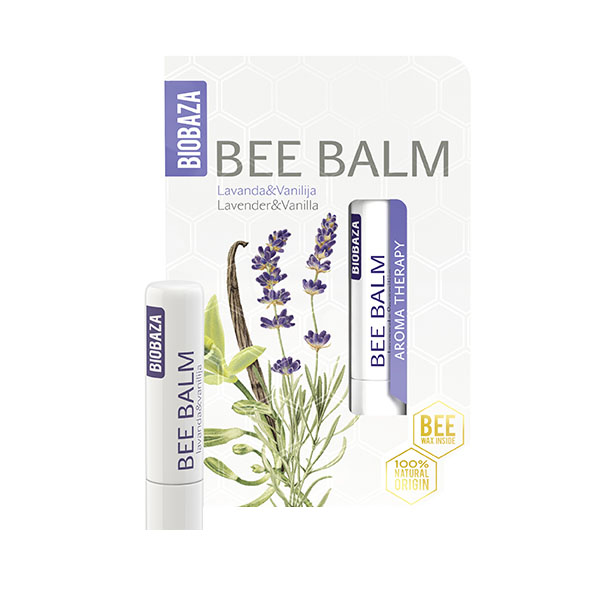Balsam de Buze Natural cu Lavanda si Vanilie 4.5 grame Biobaza