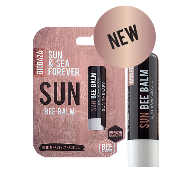 Balsam de Buze pentru Protectie Solara cu Ulei de Morcovi 4.50 grame Biobaza