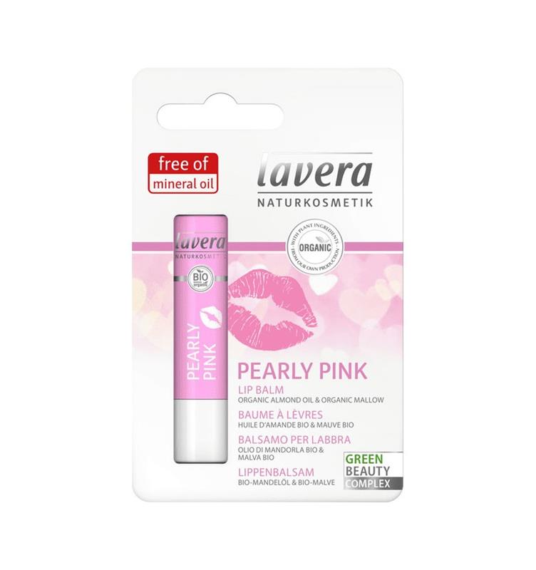 Balsam de Buze Roz Perlat Bio 4.5gr Lavera