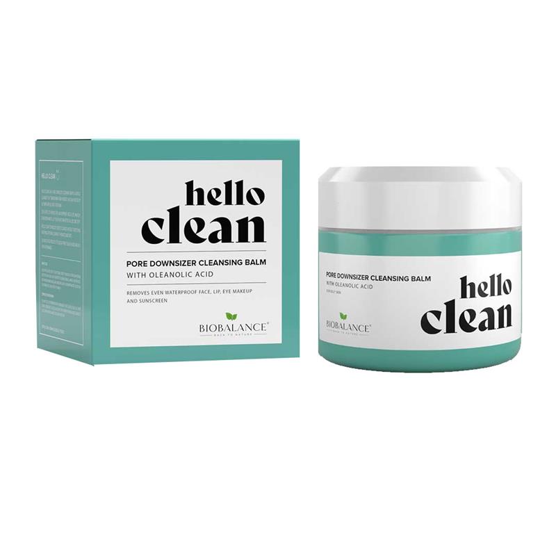 Balsam de Curatare Faciala 3 in 1 cu Acid Oleanolic Hallo Clean 100 mililitri BioBalance