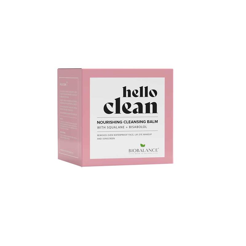 Balsam de Curatare faciala 3 in 1 cu Squalane si Bisabolol Hello Clean 100 mililitri BioBalance