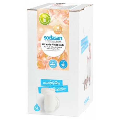 Balsam Ecologic pentru Rufe cu Aloe Vera Sodasan 5L