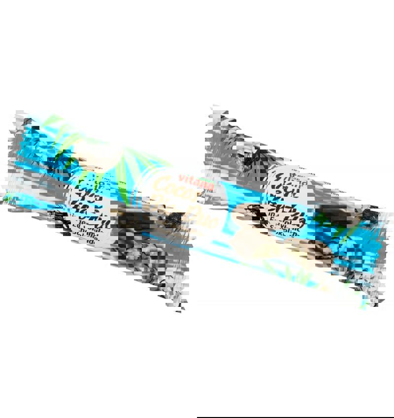 Batoane de Cocos in Ciocolata Neagra cu Lapte Bio 40 grame Vitana