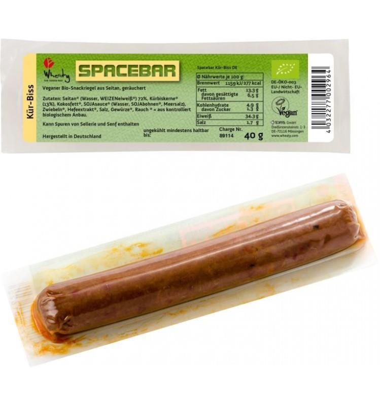 Baton Bio Vegan din Seitan cu Seminte Dovleac Wheaty 40gr