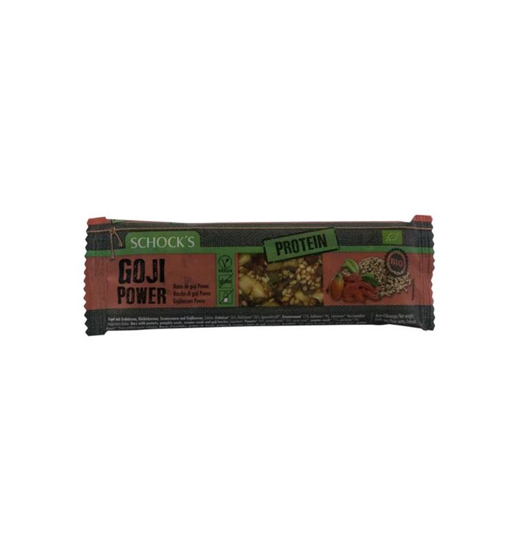 Baton Crocant cu Goji Bio Power 35gr Schock