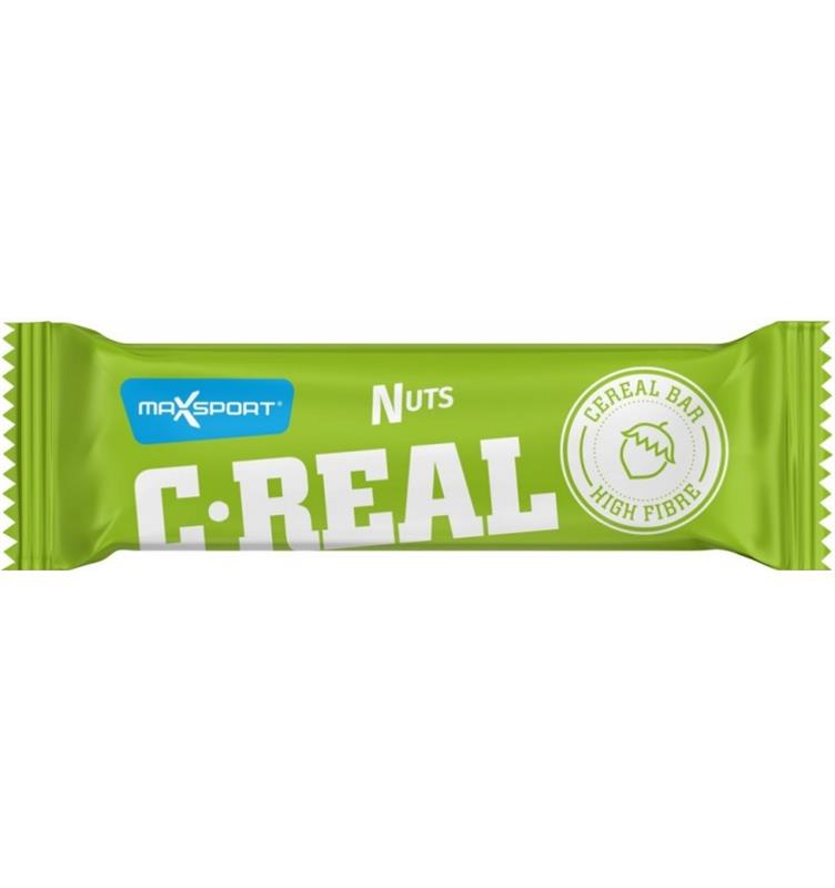 Baton de Cereale cu Alune de Padure 40 grame Max Sport