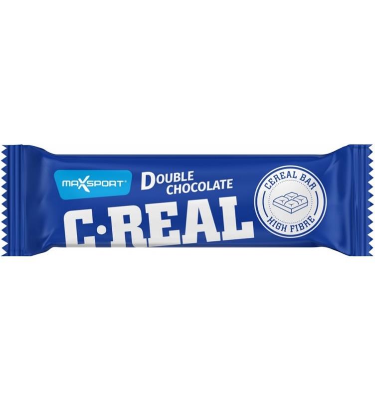Baton de Cereale Dublu Ciocolata 40 grame Max Sport