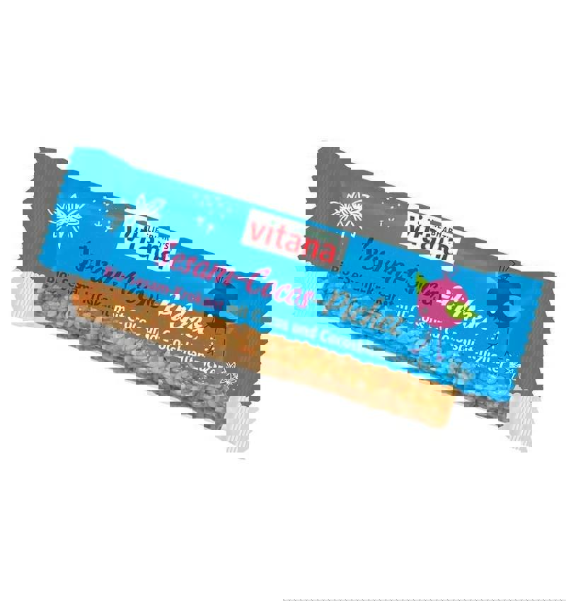 Baton de Susan Crocant cu Nuca de Cocos si Zahar de Cocos Bio 35 grame Vitana