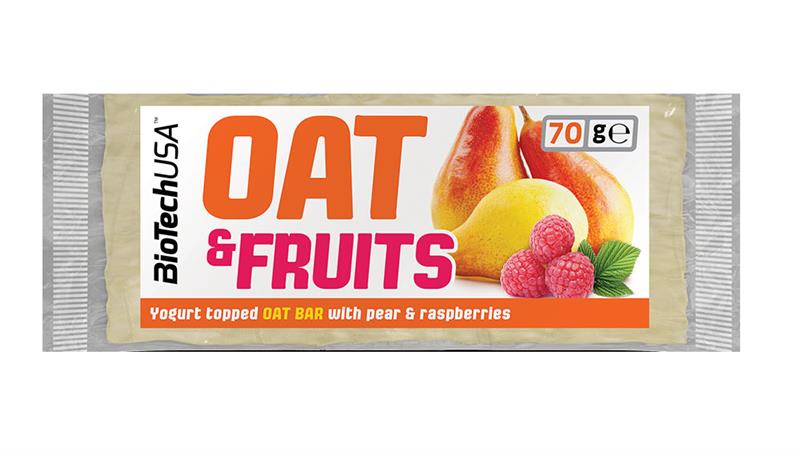 Baton Proteic de Fibre si Fructe 70 grame Bio Tech USA