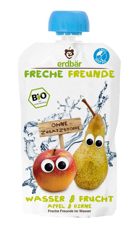 Bautura Apa si Fructe cu Mere si Pere Bio 200ml Erdbar