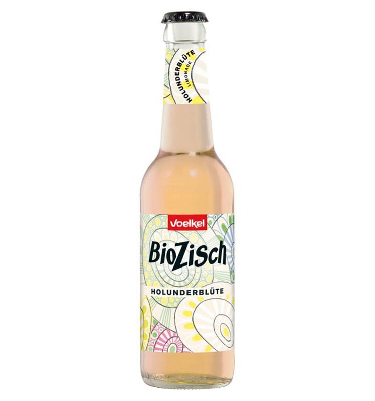 Bautura Carbogazoasa Bio cu Flori de Soc Voelkel 330ml