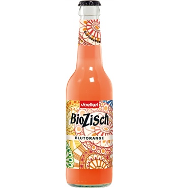 Bautura Carbogazoasa Bio cu Portocale Rosii Voelkel 330ml