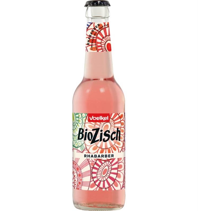 Bautura Carbogazoasa Bio cu Rubarba Voelkel 330ml