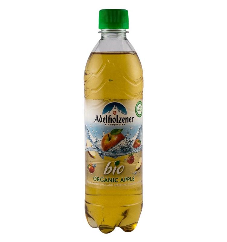 Bautura Carbogazoasa cu Mere Bio 500ml Adelholzener