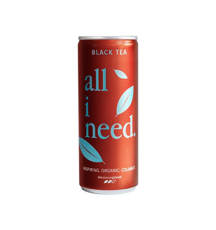 Bautura Carbogazoasa pe Baza de Ceai Negru Bio 250ml All I Need