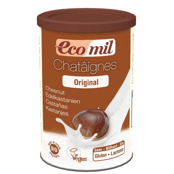 Bautura de Castane Bio Pudra Instant Ecomil 400gr