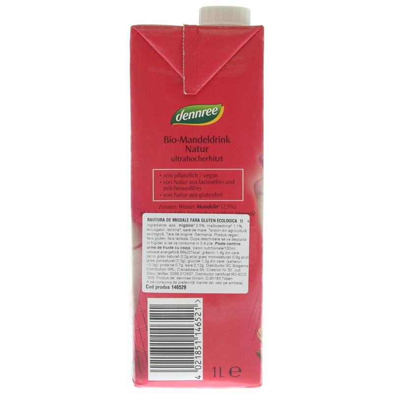Bautura de Migdale Natur Bio 1L Dennree