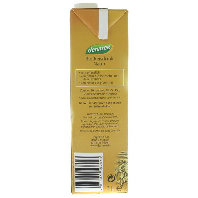 Bautura de Orez Natur Bio 1L Dennree