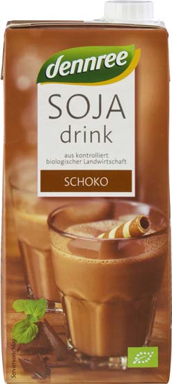 Bautura de Soia cu Ciocolata Bio 1L Dennree